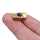 Drillpro 10pcs APMT1604PDER-PR-GP Carbide Insert for Turning Tool Holder Lathe Milling Cutter Carbide Turning Tools