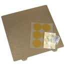 Gold 235x235mm Double Texture PEI Sheet Powder Steel Plate with 6 Magnetic Block for Ender-3 / Ender-3 Pro 3D Printer