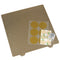 Gold 235x235mm Double Texture PEI Sheet Powder Steel Plate with 6 Magnetic Block for Ender-3 / Ender-3 Pro 3D Printer