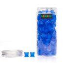 OCOOCOO B014 130pcs Trumpet Shape Special Soft Silicone Tattoo Pigment Ink Cup