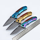 LAOTIE F81 210mm Stainless Steel Folding Knife Outdoor Survival Tools Kit Hiking Climbing Multifunctional Knife