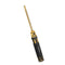 Raitool 4Pcs 3.0/4.0/5.0/5.8mm Titanium Alloy Slotted Head Screwdriver for Electronic Repair