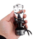 G9 H4 LED Headlights with Mini Projector Lens Hi/Lo Beam Bulb 60W 9600LM 6500K White for Car Motorcycle