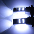 Pair 50W Error Free T20 LED Dual-Color DRL Daytime Running Turn Signal Light Bulb KIT