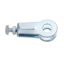 Motorcycle Polished Steel Rear wheel chain adjusters pullers For Yamaha YBR125