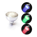 LED Multi-color RGB Automatic Temperature Sensor Bath Top Shower