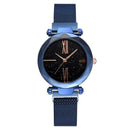 Fashion Star Magnetic Milanese Steel Band Women Quartz Watch