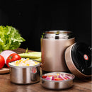 Portable Insulated Lunch Box Outdoor Camping Traveling Picnic Thermal Food Storage Container