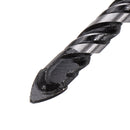 5pcs 6-12mm Black Triangle Twist Drill Bit Concrete Glass Ceramic Tile Marble Drill Bit