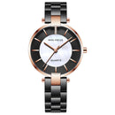 MINI FOCUS MF0224L Elegant Dress Analog Clock Metal Strap Fashion Women Watch Quartz Watch