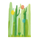 Miico FX82031 2PCS Cactus And Balloon Painting Sticker Glass Door Stickers Wall Stickers Home Decoration Sticker
