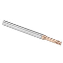 Drillpro 2.5/3.0mm 2 Flutes Long Neck End Mill HRC60 Deep Groove Cutter Milling Cutter