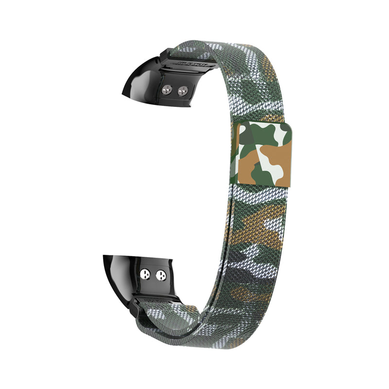 Bakeey Milanese Camouflage Anti-break Design Watch Band Strap for Huawei Honor Band 5&4