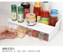 Drawer Type Seasoning Box Kitchen Storage Container Multi-function Set