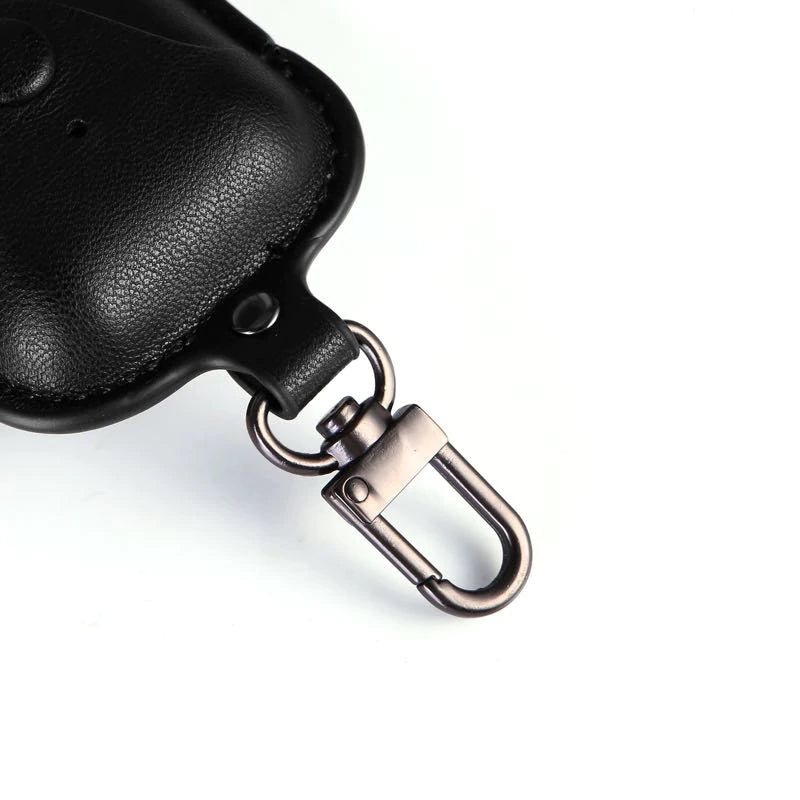 Bakeey Luxury Fashionable Leather Shockproof Dust-Proof Earphone Storage Case with Keychain  for Apple Airpods 3 Airpods Pro