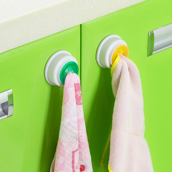 Washcloth Clip Holder Dishclout Storage Rack Kitchen Bathroom Detachable Hand Towel Hanger Hook