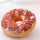 Honana WX-333 40cm Colourful Plush Creative 3D Squishy Donut Throw Pillow Sofa Car Cushion Valentines Gift