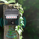 Garden Ultrasonic PIR Sensor Solar Animal Dispeller Dog Repeller W/Light Animal Repeller