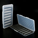 ZANLURE 185x103x13mm 168 Flies Capacity Plastic Fly Fishing Box Fishing Lure Hook Bait Tackle Box