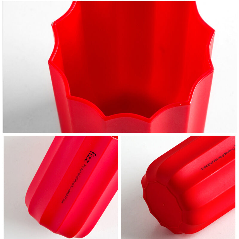 Fizz FZ210012 Simple Fashion Prismatic Pen Holder ABS Potted Vase Cosmetic Makeup Storage Box from XIAOMI YOUPIN