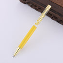 1 Piece Creative Flower Ballpoint Pen 1.0mm Ball Pen Crystal Smooth Writing Pens for Office School Supplies Stationery