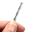 3.175mm 2 Flute 25mm Carbide Spiral Bit End Mill Router 25mm CEL CNC Cutting Tool