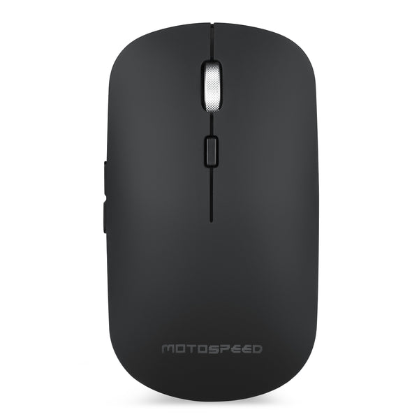 Motospeed BG60 2.4GHz Wireless bluetooth 4.0 LED Chargable Mini Mouse 2400DPI