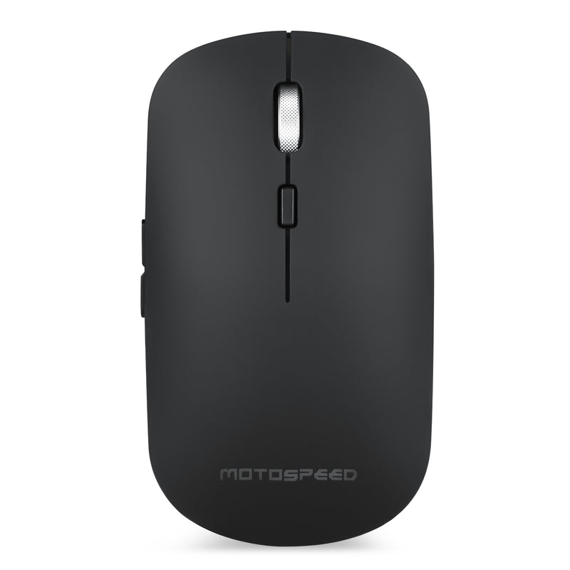 Motospeed BG60 2.4GHz Wireless bluetooth 4.0 LED Chargable Mini Mouse 2400DPI