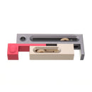 Drillpro Table Saw Slot Adjuster Mortise and Tenon Tool Woodworking Movable Measuring Block