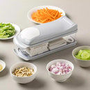 Original Jordan&Judy 6 In 1 Multi-function Vegetable Slicer Cutter Fruit Melon Peeler Manual Vegetable Chopper