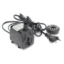 220V 50Hz/60Hz 420L/h LED Light Submersible Water Pump Aquariums Fish Pond Fountain Sump Waterfall