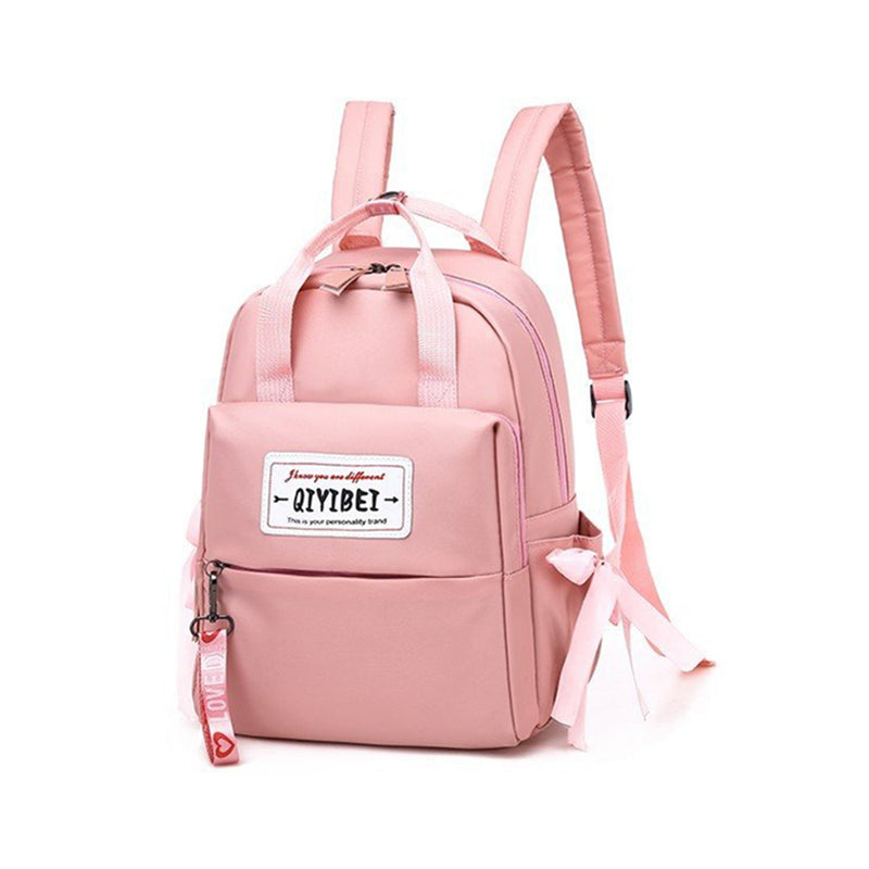 10L Women Girls Backpack Rucksack Waterproof Oxford School Shoulder Bag With Headphone Hole Outdoor Travel