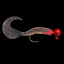LUSHAZER 17 Pcs/Set 5.5/7cm Fishing Lure Soft Bait Spinning Jigging Fishing Lure