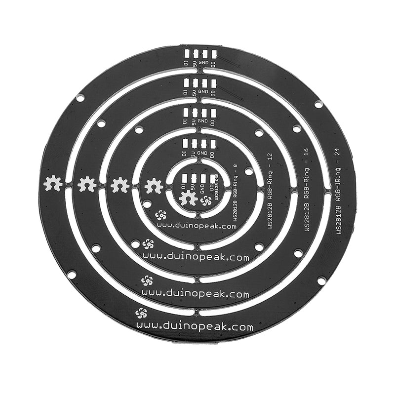 Duinopeak 61 Bit WS2812 5050 RGB LED Intelligent Full Color Ring Development Board