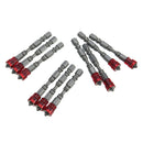 Effetool 10pcs 65mm PH2 Magnetic Screwdriver Bits 1/4 Inch Hex Shank Screwdriver Bit