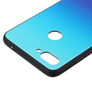 Bakeey Gradient Color Tempered Glass Shockproof Protective Case For Xiaomi Mi 8 Lite
