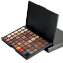 Popfeel 54 Colors Eyeshadow Palette Matte Shimmer Glitter Nude Pigmented Metallic Finish Eye Shadow