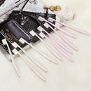 Fitline 10 psc Soft Hair Small Head Macarone Toothbrush Manual Toothbrush Soft Hair Toothbrush Beige & Pink