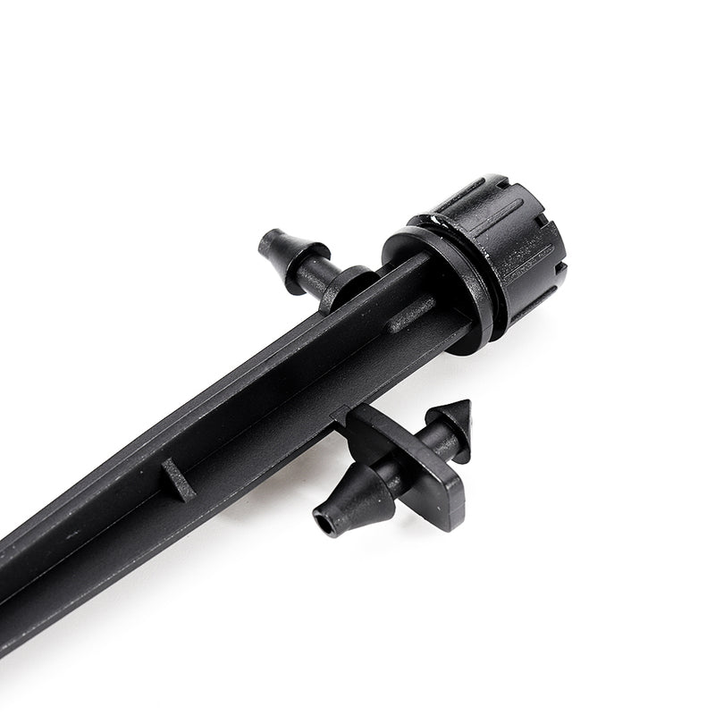 50Pcs 8 Holes Drip Emitters Perfect for 4mm / 7mm Tube Adjustable 360 Degree Water Flow Drip Irrigation System for Watering System