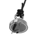 250kg Pull Fishing Treasure Hunting Neodymium Recovery Magnet + 10 Metre Rope