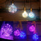 E27 Star Starry Sky Edison 50LED Firework Filament Retro Xmas Decor Light 5Color Light Bulb AC85-265