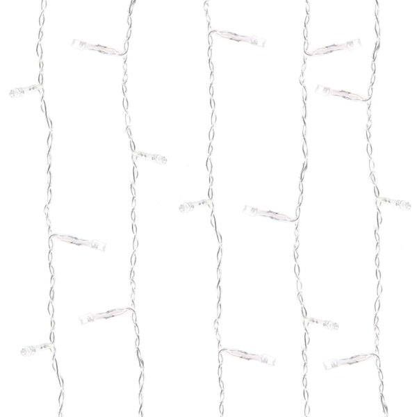 Multi 3.5M 100SMD Five-Pointed Star LED String Curtain Lights Xmas Wedding Decor 110V