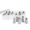 Honana CF-PT02 24Pcs Flower Pastry Cake Icing Piping Nozzles Decorating Tips Cake Baking Tools