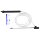 Drillpro 1/4 Inch Quick Connect Sandblasting Pressure Washer Blasting Nozzle Guns with Protect Glass Sand and Wet