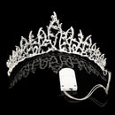 LED Light Bridal Crystal Tiara Hair Band Princess Crown Headband Wedding Pageant