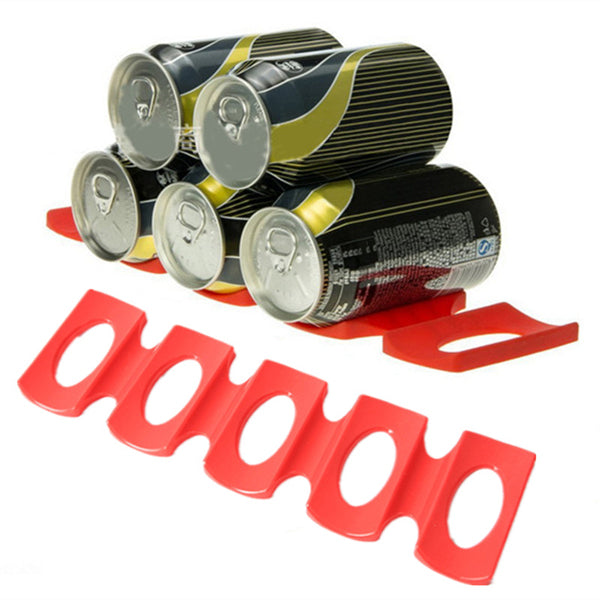 Honana CF-KTO2 Silicone Can Storage Holder Mat Refrigerator Fridge Beer Rack Space Saver Organizer