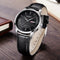 DOM M-11 Business Style Men Wrist Watch Calendar Leather Strap Clock Quartz Watch