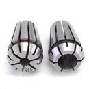 Drillpro 2pcs ER11 1/4 1/8 Inch Spring Collet Set for CNC Milling Lathe Tool Collet Chuck