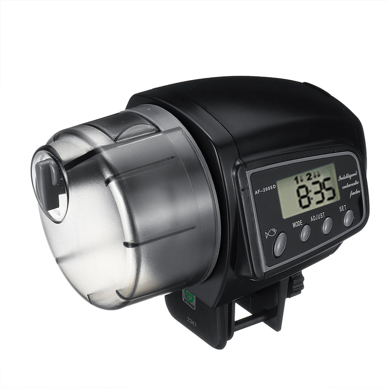 Digital LCD Automatic Fish Food Feeder Auto Timer Feeder Pet Aquarium Tank Pond