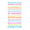 Miico FX1248 House Rules Wall Sticker Letter Proverbs Decorative Sticker Bedroom Decoration